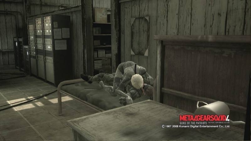 Illustration for article titled Hey! These Spoiler Metal Gear Solid 4 Screens Are NSFW